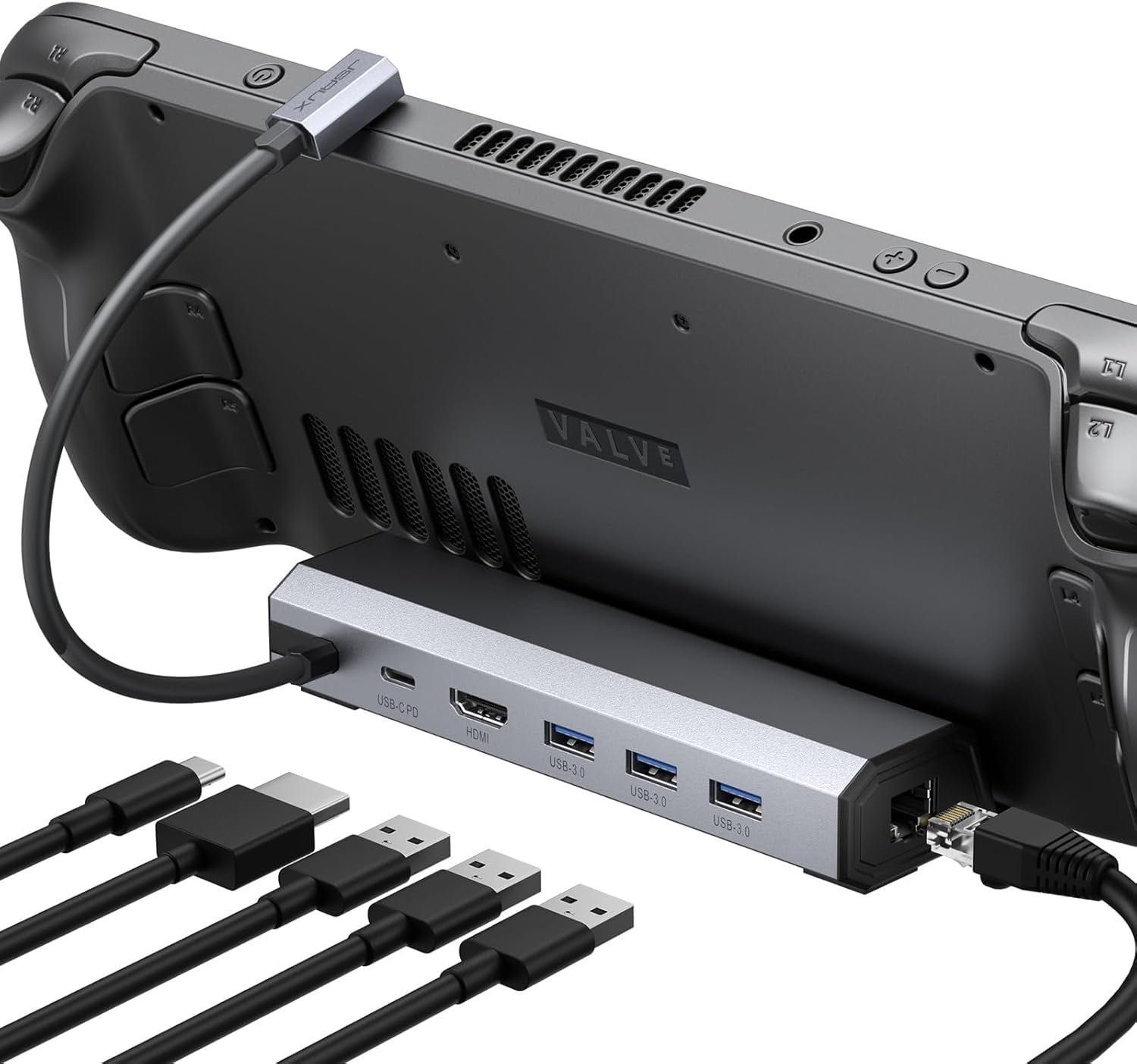 Stacja dokująca  Steam Deck/ROG Ally/Steam Deck OLED, 6-w-1
