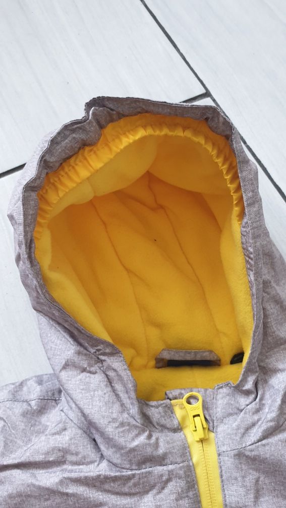 Kombinezon zimowy dziecięcy ze ściągaczami r.80