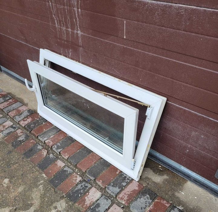 Okno 124x60/64 pcv okna plastikowe poziome DOWÓZ CAŁY KRAJ