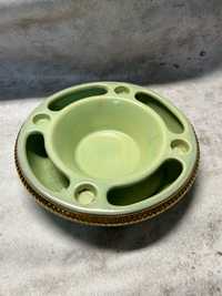 Ceramiczny stroik adwentowy- ikebana