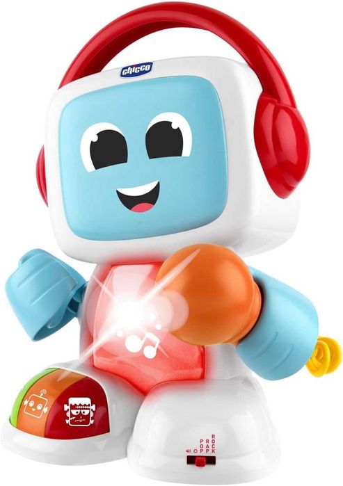 Chicco Happy Music Robit Sing Along śpiewający Robot Interaktywny