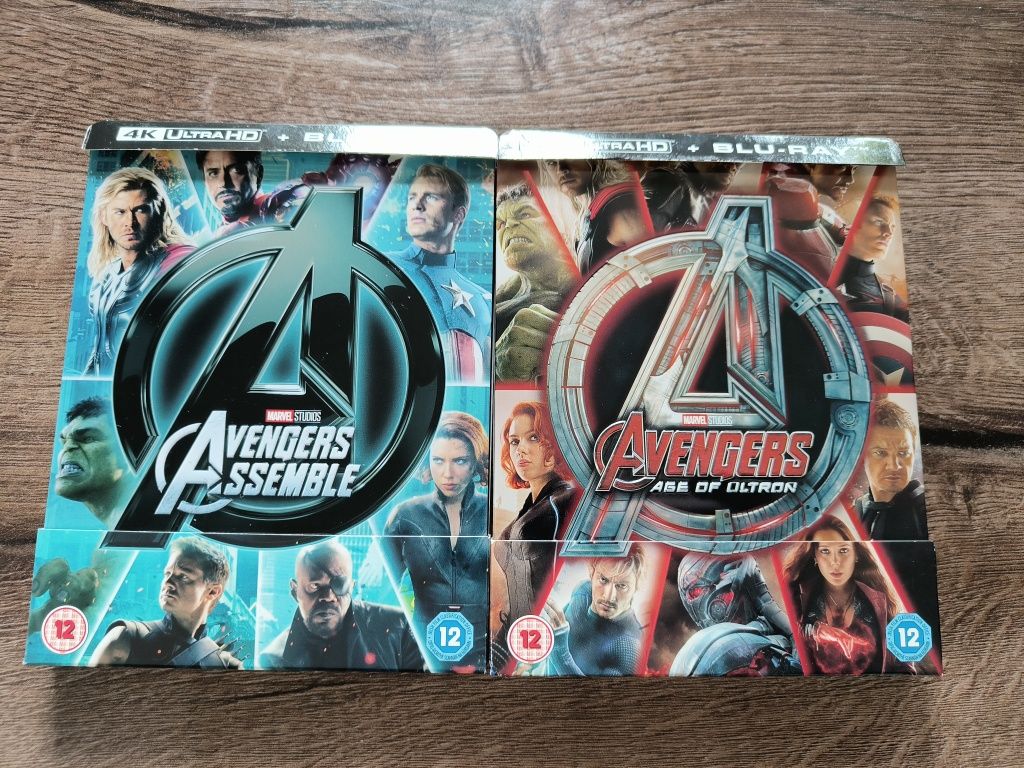 Avengers + Avengers: Czas Ultrona 4K UHD Steelbook