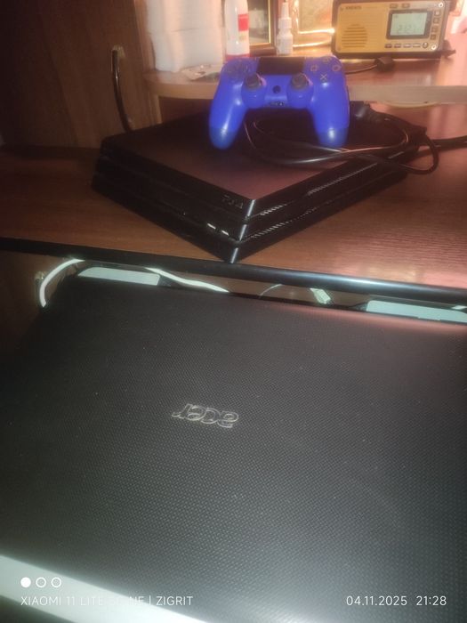 PS4 pro 1 tb. + Ноутбук Acer 5750g на PS5 с дисководом
