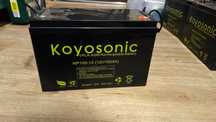 Akumulator Koyosonic 100AH AGM do UPS zasilanie kotła CO, zas awaryjne
