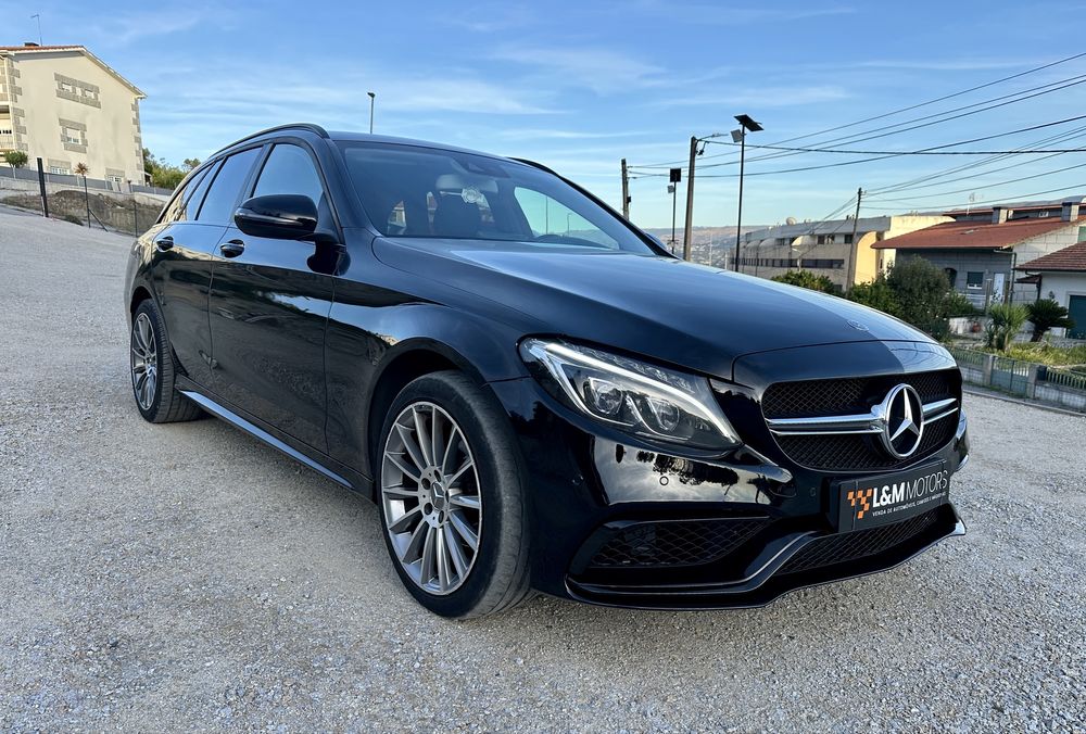 Mercedes-Benz C200d Station AMG C63S Look