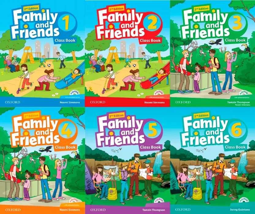 Family and Friends (ClassBook+Workbook)