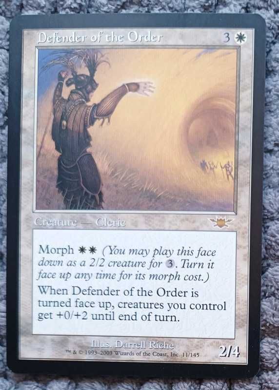 Defender of the Order - Onslaught - Near Mint Magic the Gathering