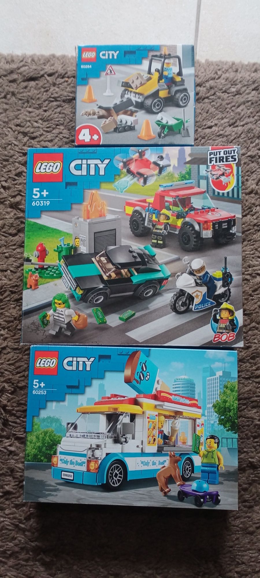 LEGO pudełka opakowania zestaw