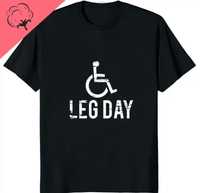 Футболка Leg Day (футболка день ног) (футболка для зала)