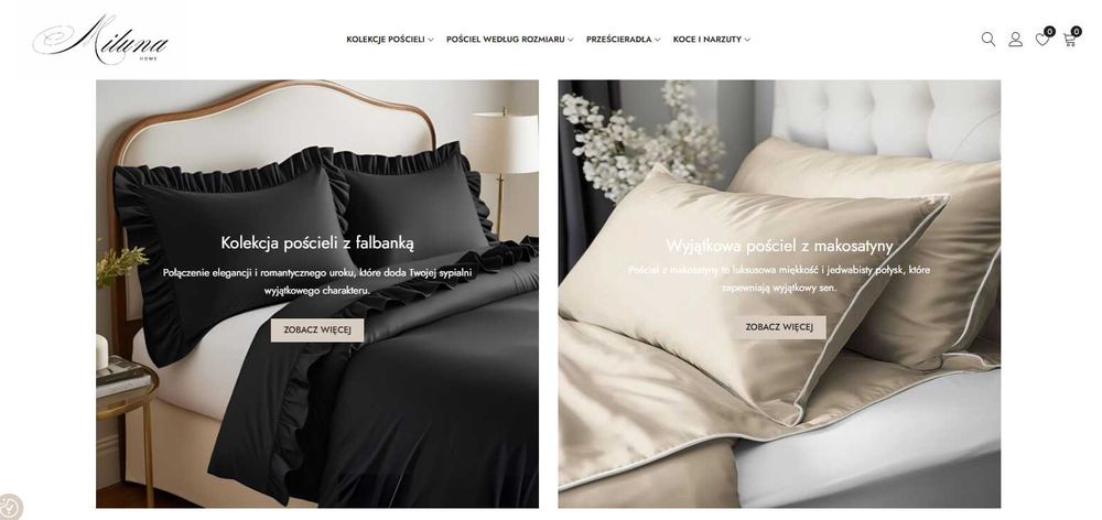 Sklep Internetowy z Pościelą