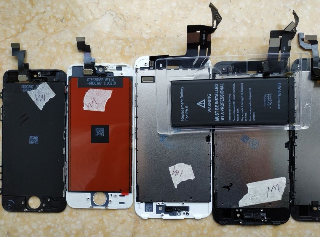 Wyświetlacz ekran Iphone 5 6 6+ plus 7 + biały czarny nowy Ostrowiec