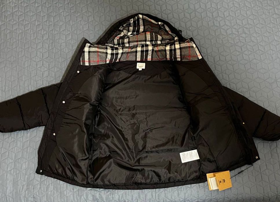 пуховик Burberry