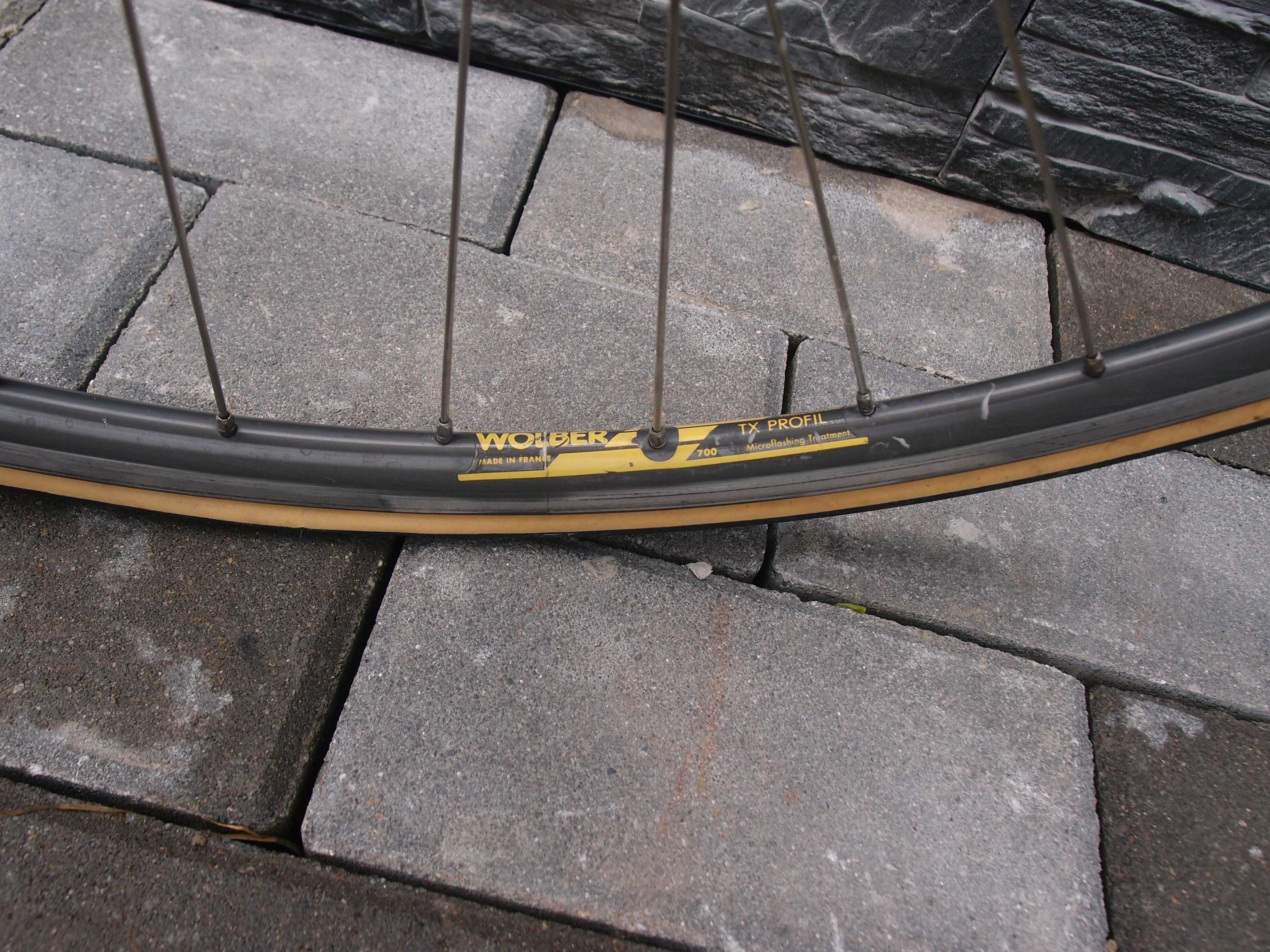 tylne koło rowerowe 700C Wolber TX Profil Shimano 600 7 rz szosowe