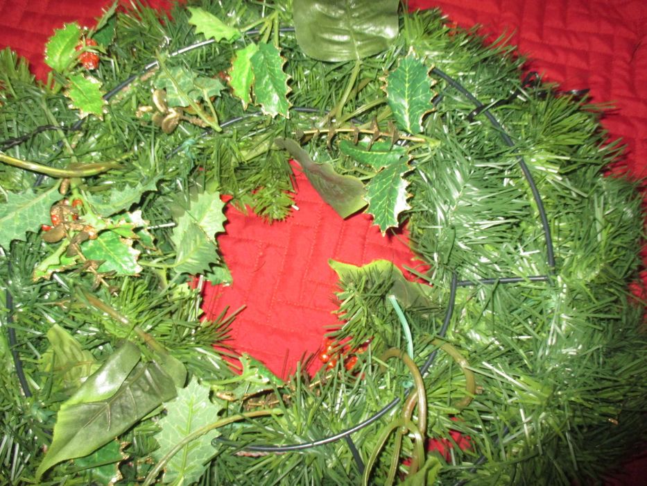 Coroa de natal grande