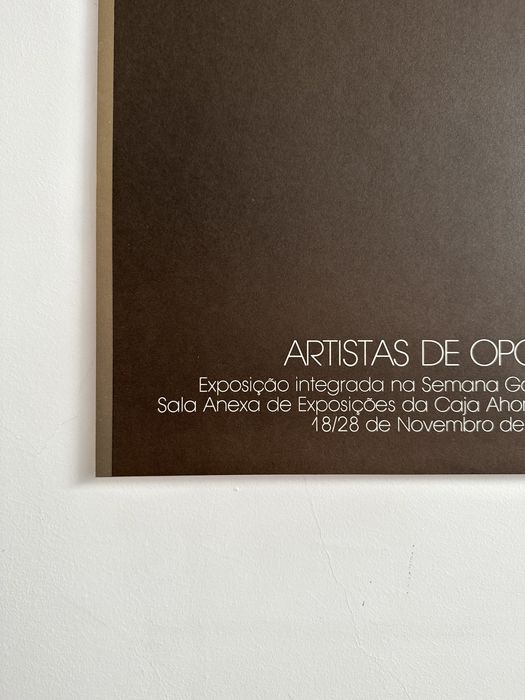 Poster “Artistas de Oporto” de João Machado
