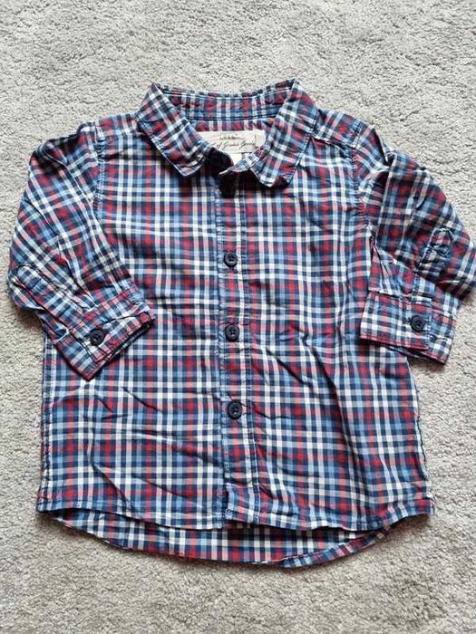 Koszula niemowlęca chłopięca dziecięca rozm. 68 HM