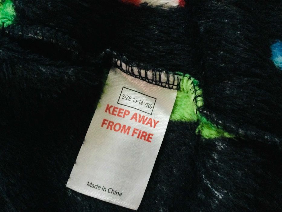13-14 рок. Primark махровий , флісовий халат Minecraft і Мілітарі.