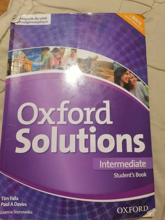 Oxford Solutions Intermediate - poręcznik