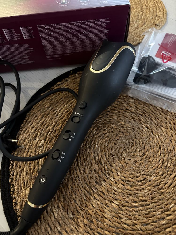 Стайлер/плойка Philips Auto Curler серії 8000 (модель BHB876/00)