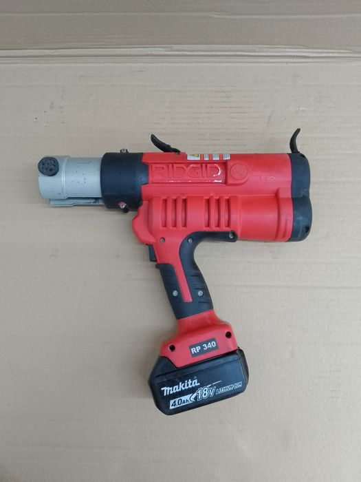 Ridgid RP 340 Zaciskarka Prasa Akumulatorowa 4.0Ah 2018r