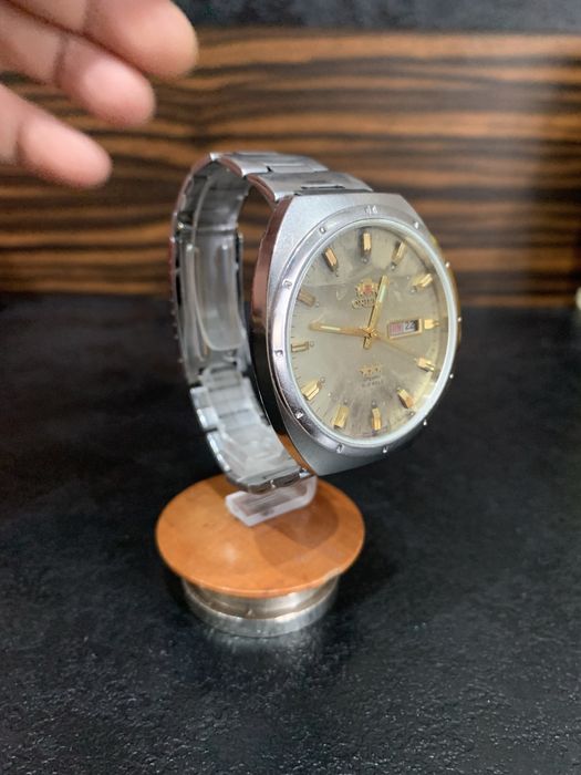 Zegarek Orient „patelnia” vintage look 42mm