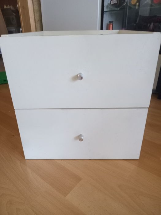 Ikea Kallax wkład szuflady biale