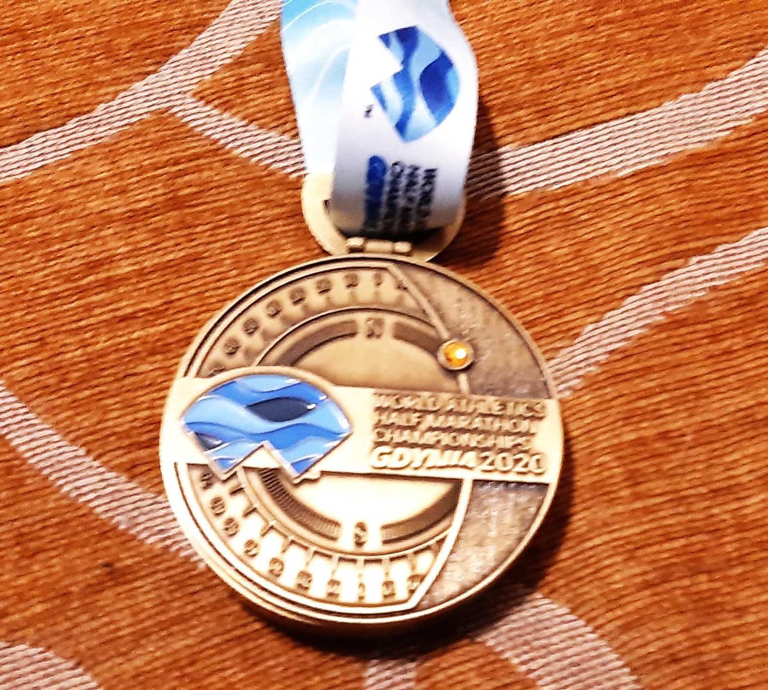 Medal z Mistrzostw Świata w Półmaratonie - unikat