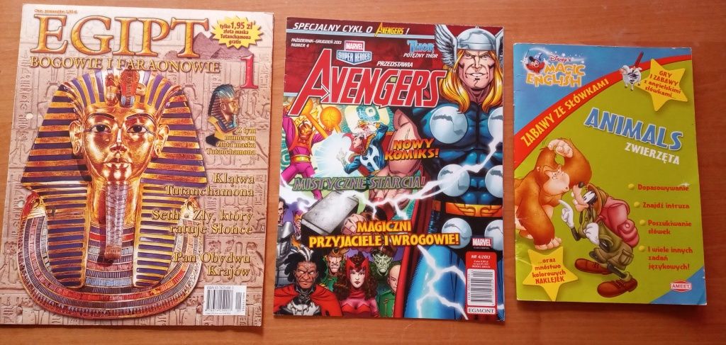 Komiksy Hottwels ,Auta 2 ,Avengers