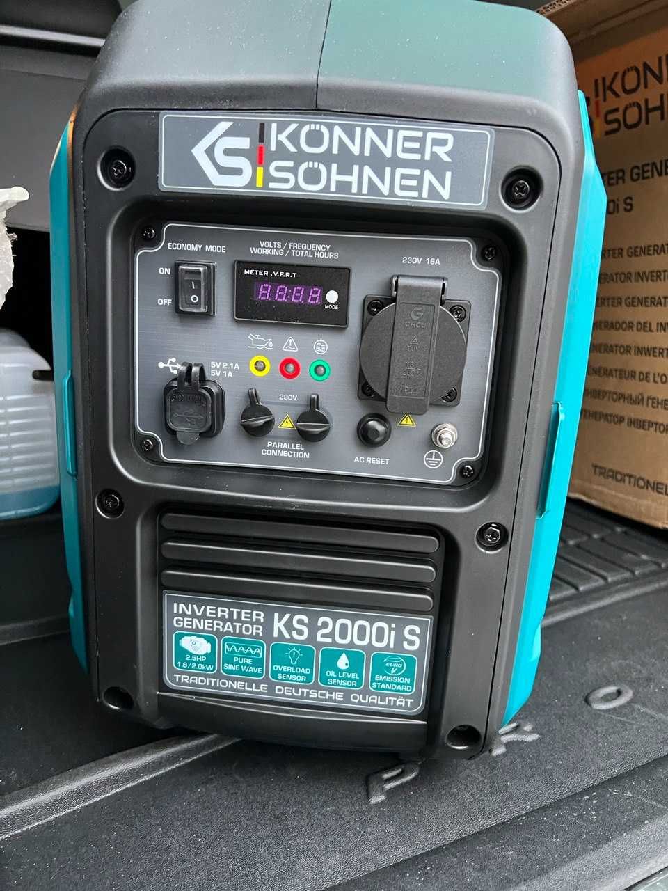 Інверторний генератор Könner & Söhnen KS 2000i S (2 кВт), Німеччина