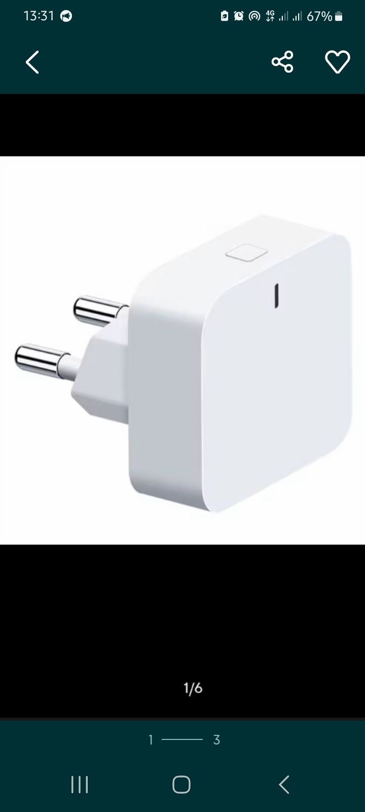 Zigbee Зигби шлюз + Bluetooth Hab Smart Life.