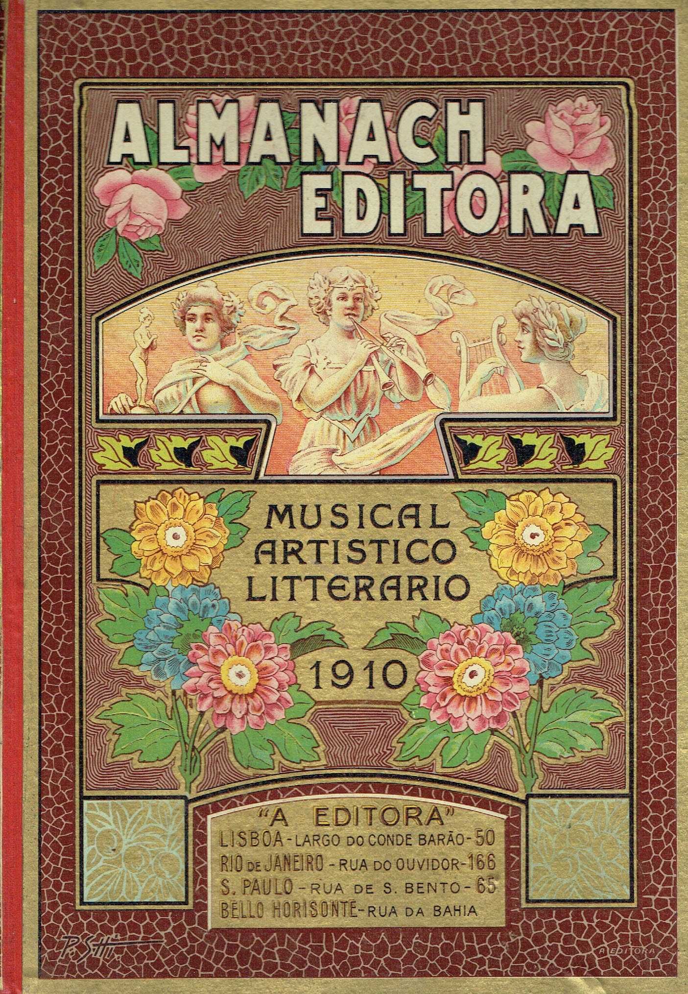 12261

Almanach Editora - Musical Artistico Litterario 1910