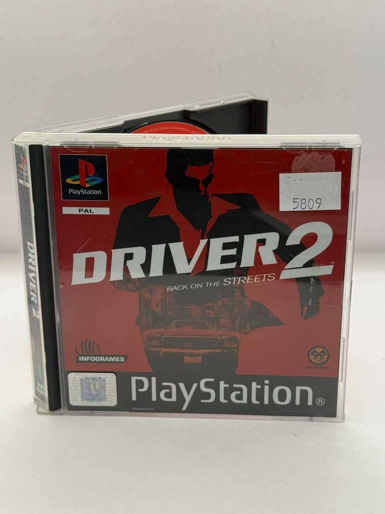 Driver 2 3xA Ps1 nr 5809
