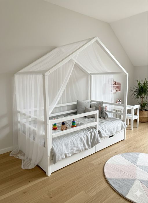 Дитяче ліжко детская кровать горище чердак монтессорі