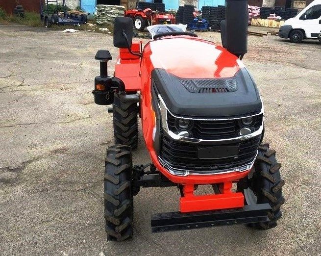 Мототрактор Зубр Т25 LUX +фреза та плуг 2к. Трактор, мінітрактор