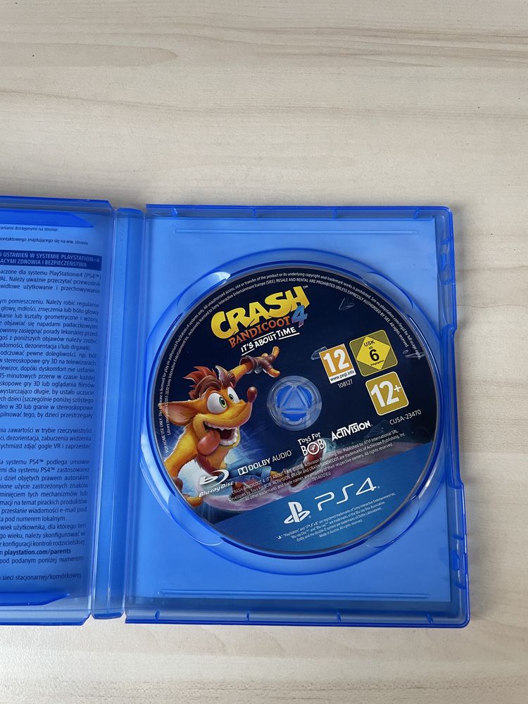 PS4 Crash Bandicoot 4 - All about time - PL