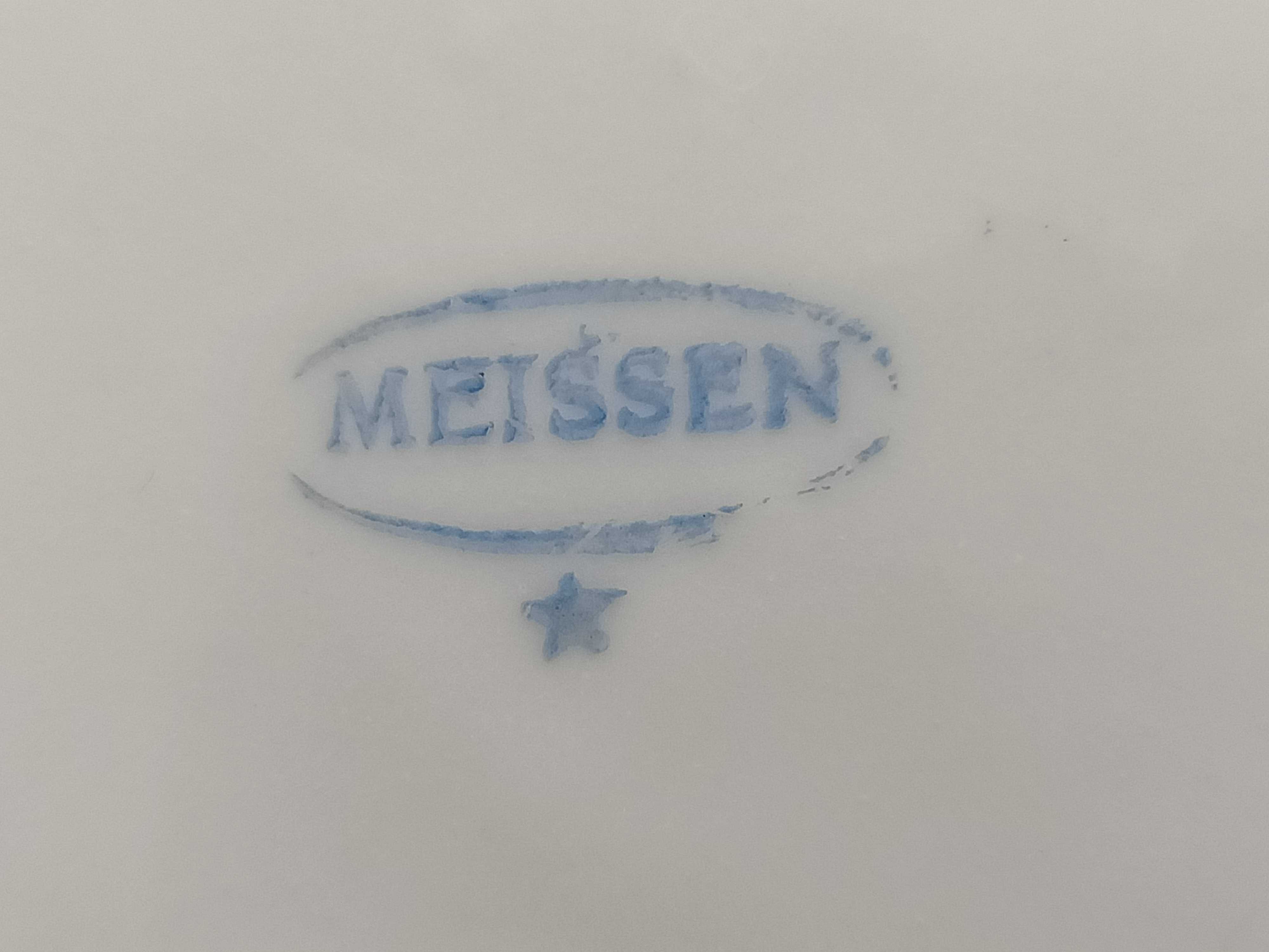 Patera ażurowa przedwojenna Meissen- Miśnia