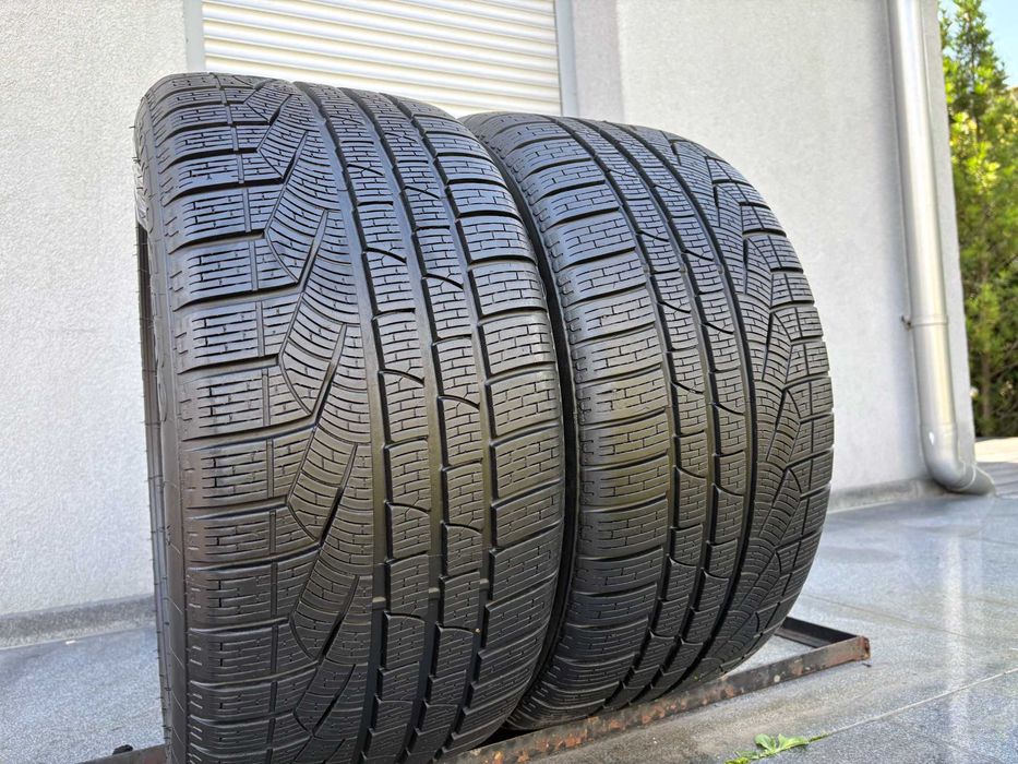 2szt zimowe 255/40R18 Pirelli 7,4mm 2024r POLEASINGOWE