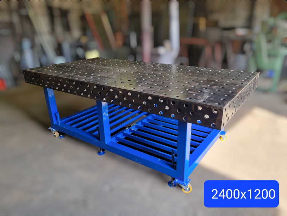 Stół spawalniczy warsztatowy roboczy montażowy 2400x1200