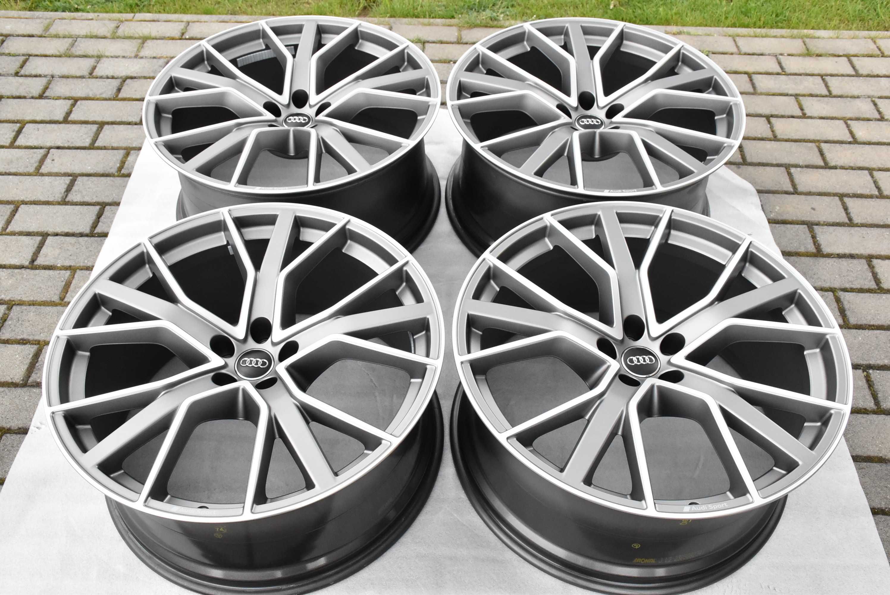 Oryginalne Felgi 22" Audi Q7 SQ7 4M0 Q8 SQ8 Nowe Bicolor 4M0.601.025DS