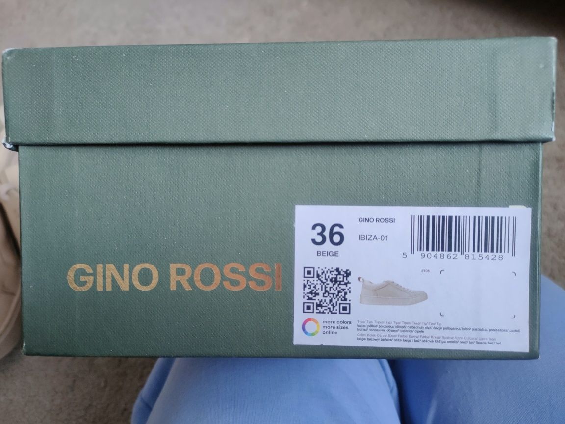 Sneakersy Gino Rossi, rozm. 37