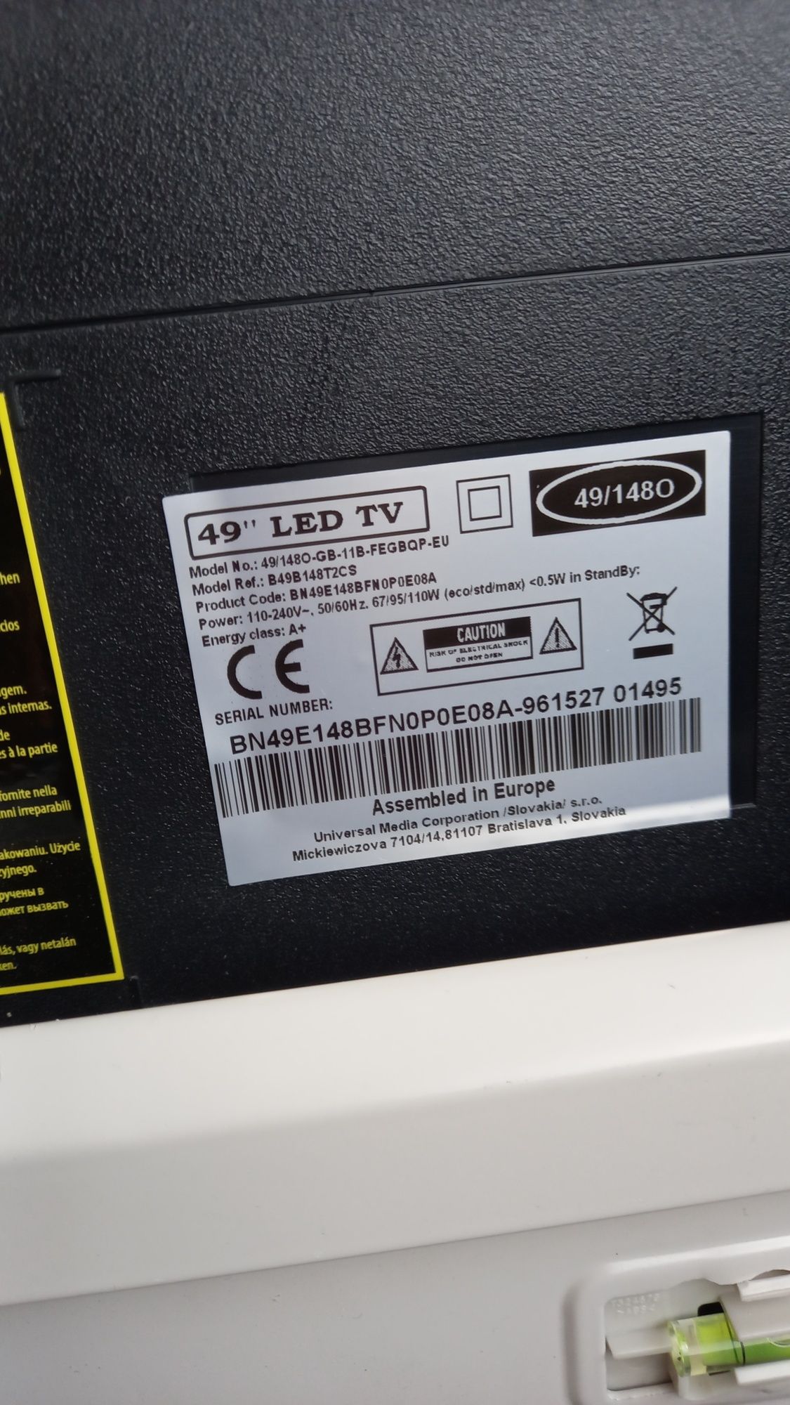 Telewizor LED  blaupunkt 49