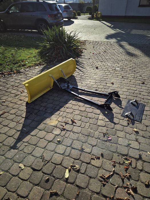 Pług do quada gruba blacha