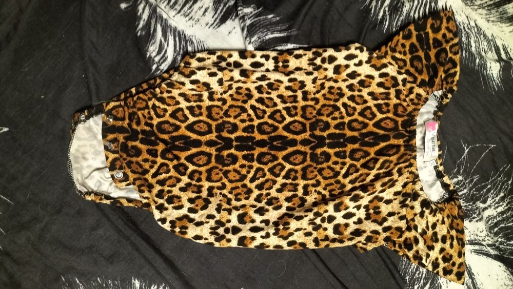 Słodkie body panterka