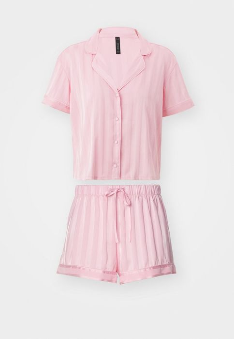 Piżama z krótkim rękawem różowa Hunkemöller M