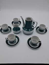 Hollohaza zestaw porcelanowy do espresso 75ml od 1979 do 1985 vintage