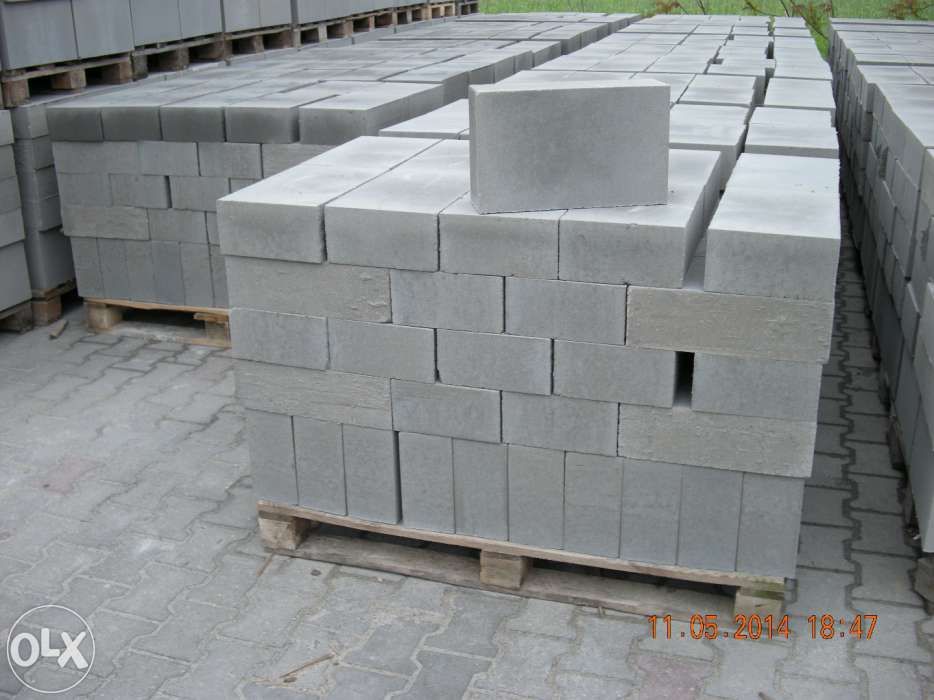 Bloczki betonowe fundamentowe