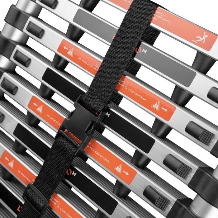 Драбина телескопічна 3.2 м. алюмінієва  .