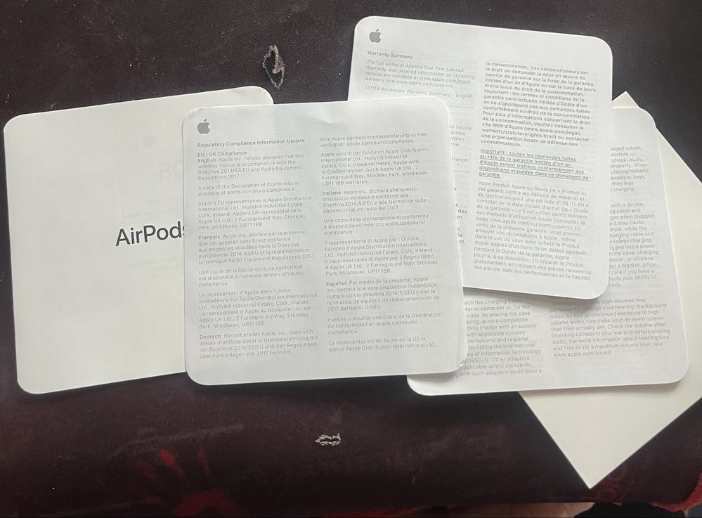 Apple Airpods 1 - uzywane