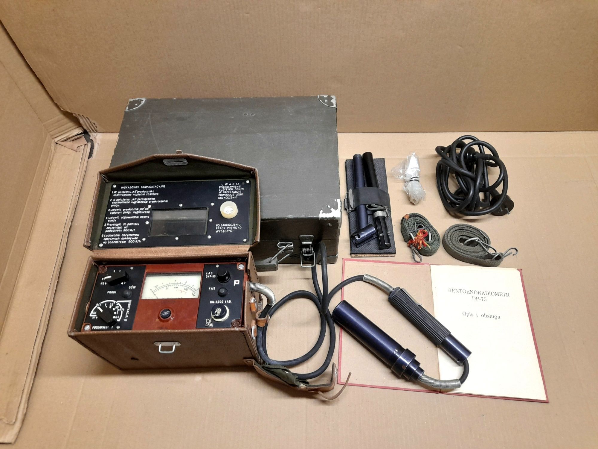 Rentgenoradiometr dp75 wykrywacz promieniowania dp 75