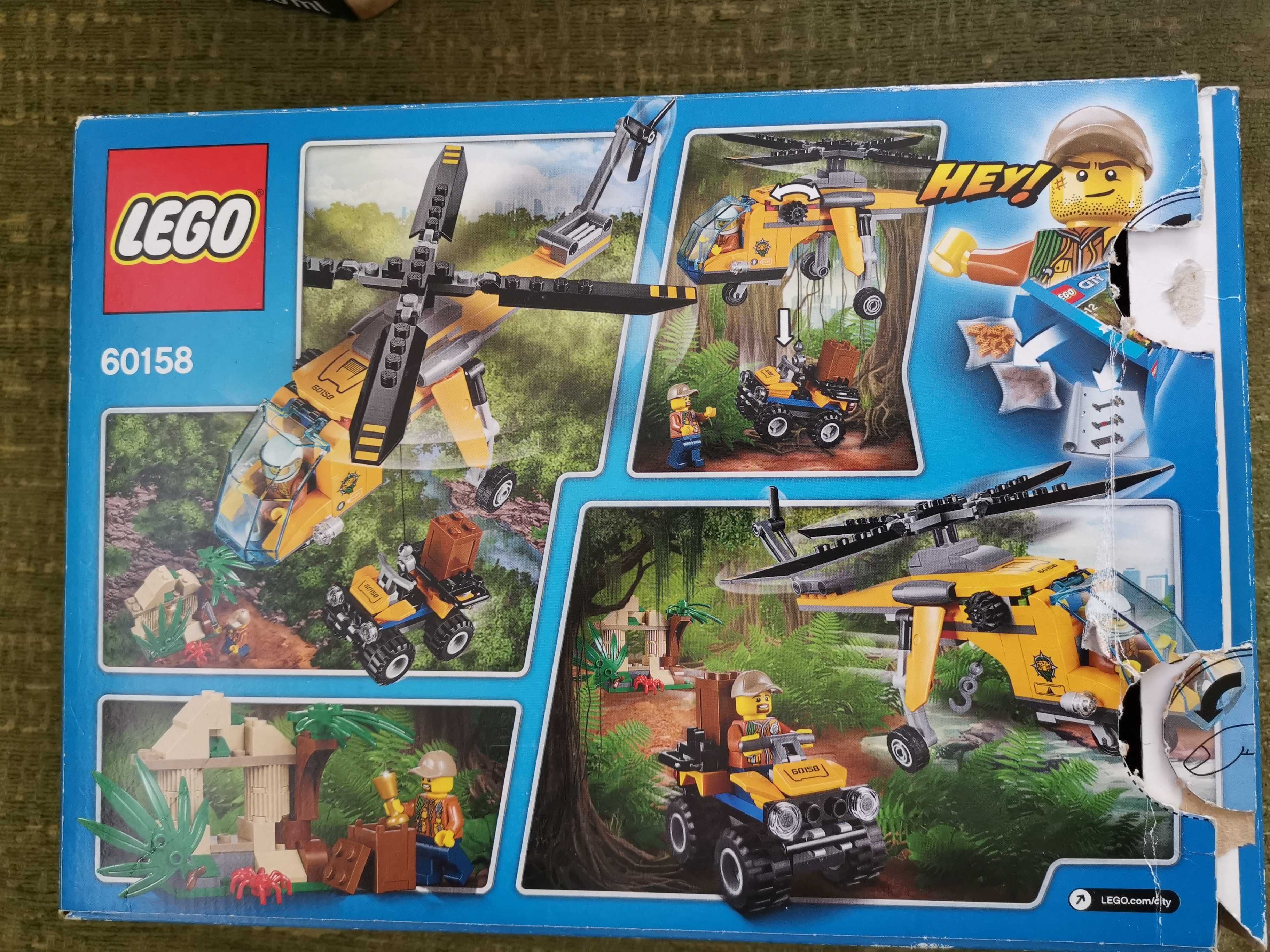 Klocki LEGO City 60158  Helikopter transportowy